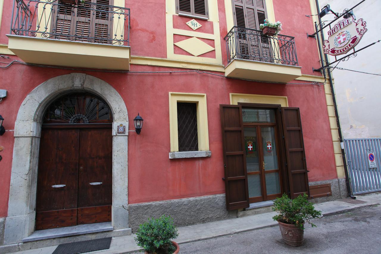 Hotel Savoia Sapri Exterior foto